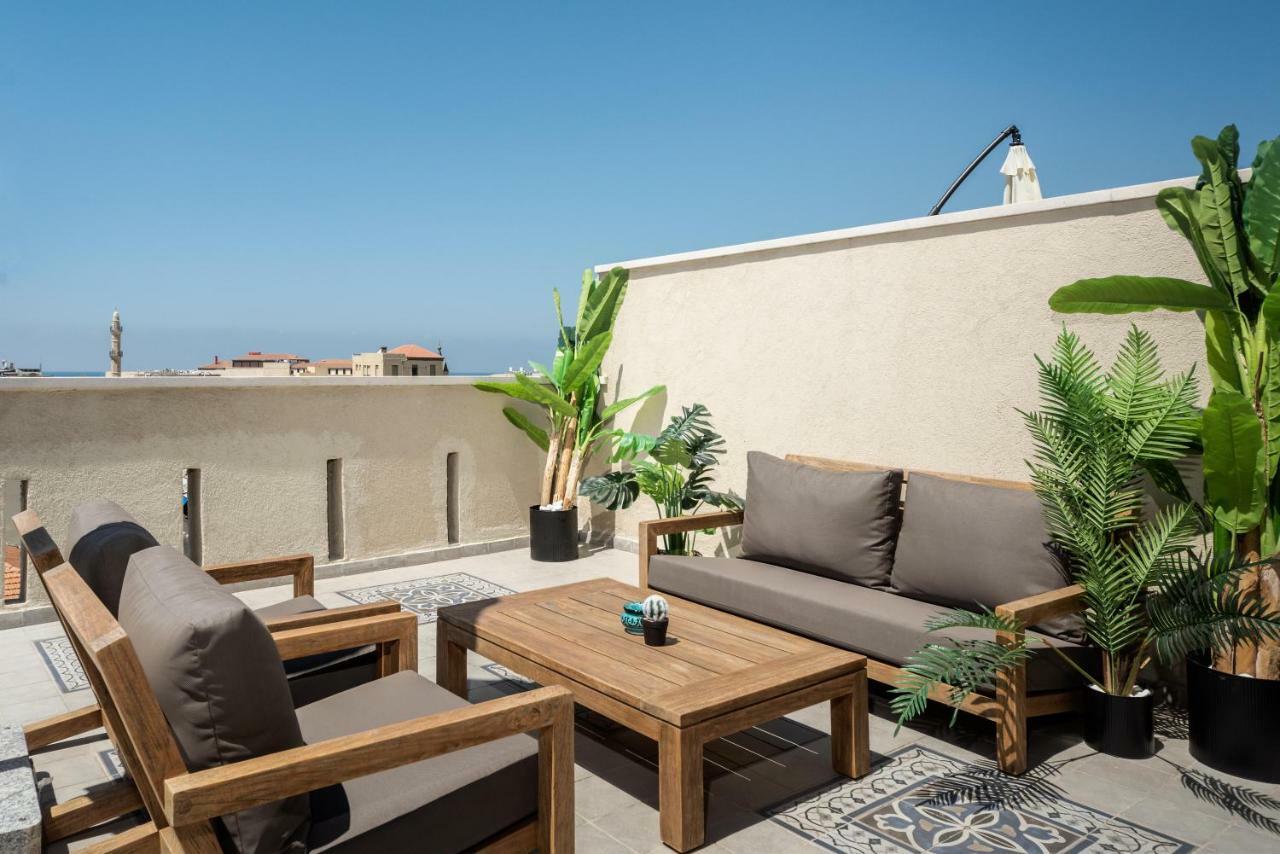 Duplex With Sea View Terrace Above The Flea Market Tel Aviv Eksteriør bilde