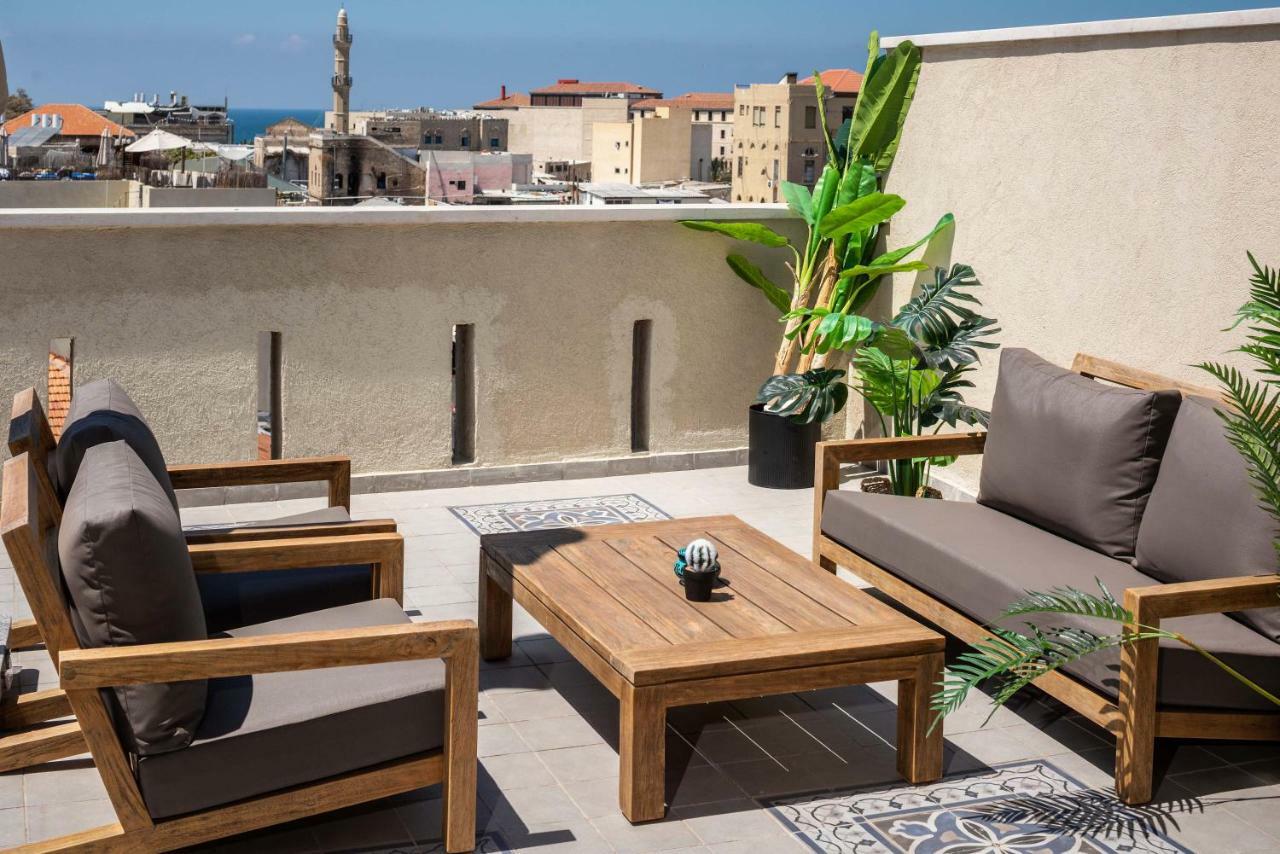 Duplex With Sea View Terrace Above The Flea Market Tel Aviv Eksteriør bilde