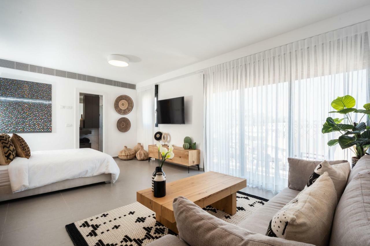 Duplex With Sea View Terrace Above The Flea Market Tel Aviv Eksteriør bilde